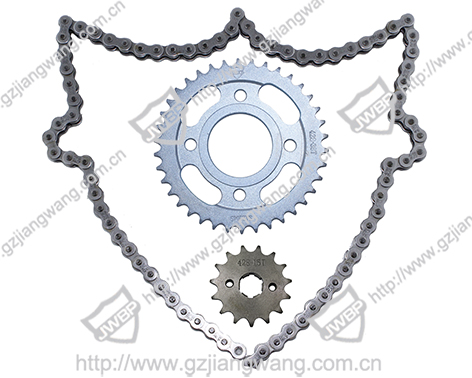 Motorcycle Sprocket Kit &Chain  CG125